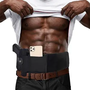 Tactical Concealed Carry Waist Band - Discreet Holster for Personal Gear, Ambidextrous Quick-Draw Design, Breathable Fabric for Everyday Carry
