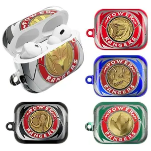 Power Rangers Mighty Morphins Airpods Case - Durable Trendy Covers For Airpods Gen 1,2,3,4 Airpods Pro 1,2, No Keychain
