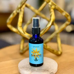 Egyptian Blue Lotus Aura Clearing Room Spray Meditation Spray Ritual Spray Spiritual Cleansing Home  Fragrance