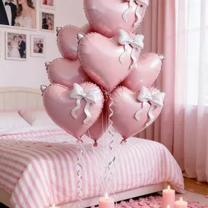 8pcs 22-Inch Foil Balloons, Perfect for Background Decor, Influencer Photo Props, Romantic Surprises, Weddings, Birthdays, Proposals