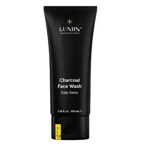 Lumin Charcoal Face Cleanser for Men,1-Pack