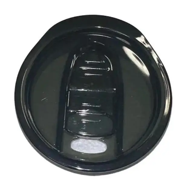 Black Sliding Locking Lid - 20oz oz 20 oz. 20oz. - Skinny Straight Sublimation Tumbler Color Lid - Amy's Tumbler Junkies - Your Favorite Tumbler Shop!