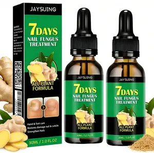 7-Day Ginger Nail Care Serum - 30mL All-Plant Formula,Nourishes Nail Surfaces & Cuticles, Supports Healthy Nail Growth, Perfect for Fragile Nails.