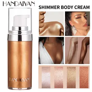 Get That Sun-Kissed Glow!HANDAIYAN Body Shimmer Lotion for Summer Vibes | Perfect for Festival & Date Night