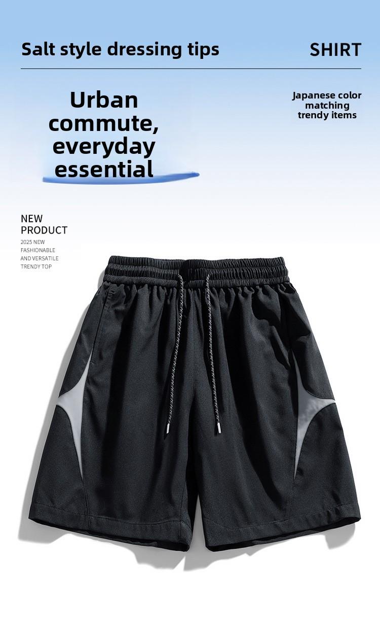 	6-Pack Men's Couple Cargo Shorts Summer, Loose Fit Casual 5-Inch Shorts, Fashion Simple Versatile Bottoms, Sports Streetwear,Beach pants, basketball pants, for outdoor use