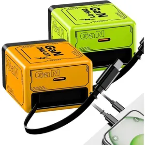 120W Classic Design Laptop Wall Charger - Foldable Plug, Fast Charging for Multiple Phones, Effortless & Convenient Charging Experience