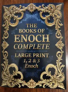 The Books of Enoch Complete (LARGE PRINT): Including 1-2-3 Enoch, Parables, Fragments, Courses, Dream-Visions & Exhortation Paperback – Large Print