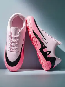 Professional Soccer Training Shoes for Teens & Adults, Soccer Cleats, Textured Upper, Comfortable Lining, Durable Outsole, Anti-Collision Toe Protection