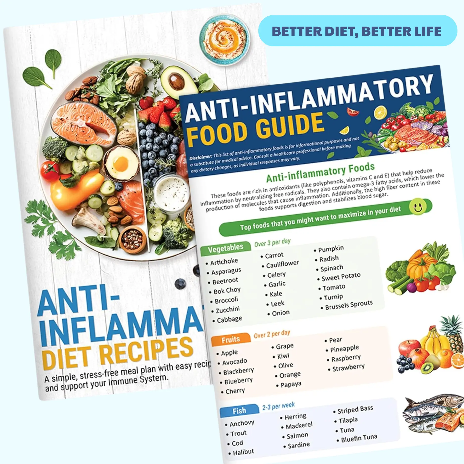 Anti-Inflammatory Diet Recipes: Nourishing Meals for a Healthier You , Guide to preparing healthy and delicious meals  Spices Expert Tips