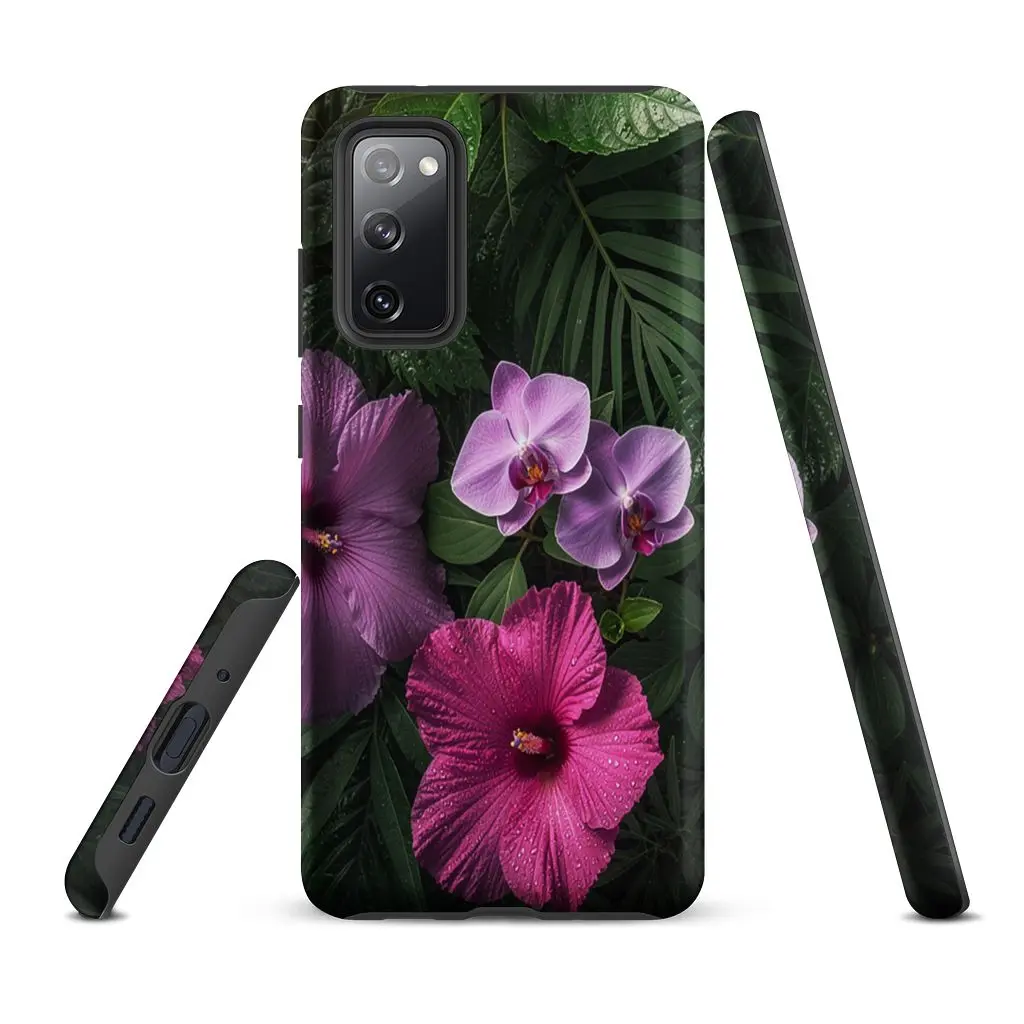 Verdant botanical tough case for Samsung
