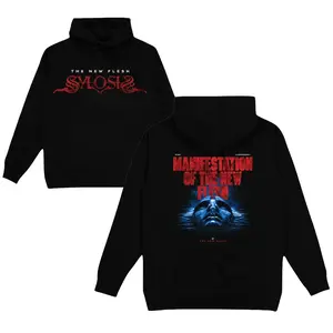 Sylosis Manifestation Hoodie: Vintage Acid Wash Pullover with Relaxed Oversized Fit, Ultra-Soft Cotton Blend Unisex Design for Streetwear Lovers, Gaming Fans, Pop Culture Enthusiasts, and Casual Everyday Wear