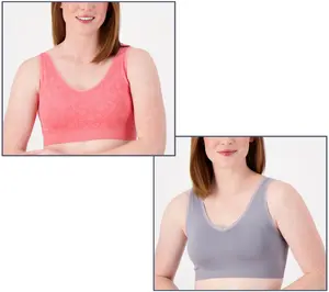 Anybody Intimates Set of 2 All-Day Seamless Bras