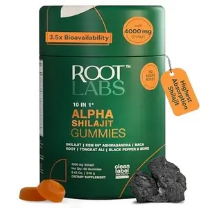 2026 New Year New Me Edition Shilajit Gummies 4000mg, 10-in-1 Vegan Zero Sugar Formula with Ashwagandha Tongkat Ali Maca, Support Energy Stamina & Mental Focus, 60 Chews