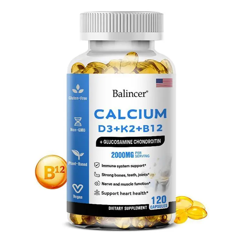Balincer Calcium health supplements,Support bone and joint health, 120 Capsules Balincer Calcium health supplements,Support bone and joint health, 120 Capsules