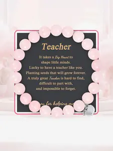 Teacher's Day Gift,Christmas Gift for Teacher,  Exquisite Apple Pendant Bracelet Gift for Teacher, Thank You Gift for Teacher, Graduation Gift