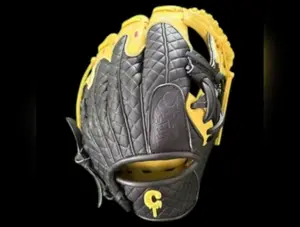 Custom Youth Ice Cream Series Cowhide 11.5” I-Web Black Yellow Baseball Glove