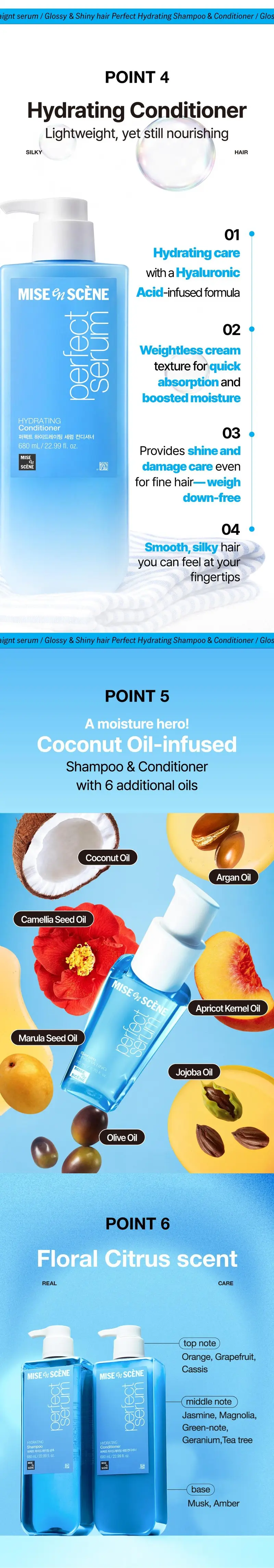 [Bundle] Perfect Serum Wash Day Routine (3 Options)｜Shampoo 17.92 fl oz + Conditioner(Treatment) + Serum 2.7 fl oz