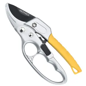 Premium German Pruning Shears – Heavy-Duty Garden Clippers for Flowers, Hedges, Herbs, and Indoor Plants, Ergonomic for Weak Hands