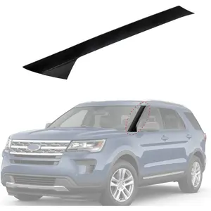 Outer Windshield Pillar Trim Panel Molding Front Left (Driver Side) Replacement For 2011-2019 Explorer 4 Door Utility,Replaces BB5Z7803136AA,BB5Z-7803145-AA,BB5Z-7803137-AB 1 Pack