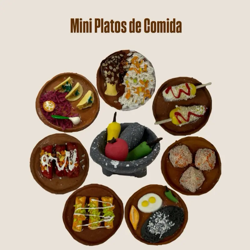 Mini Platos de Comida