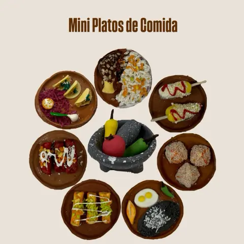 Mini Platos de Comida