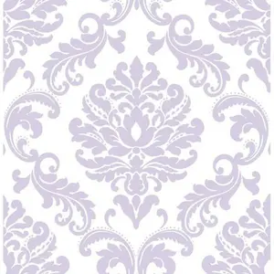 NuWallpaper Ariel Peel and Stick Wallpaper Purple