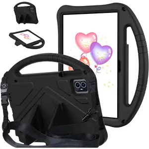 for Revvl Tab 2 Case 2025, Kids EVA Cover with Strap Handle Stand, for Tmobile Revvl Tab 2 Case 10.1''