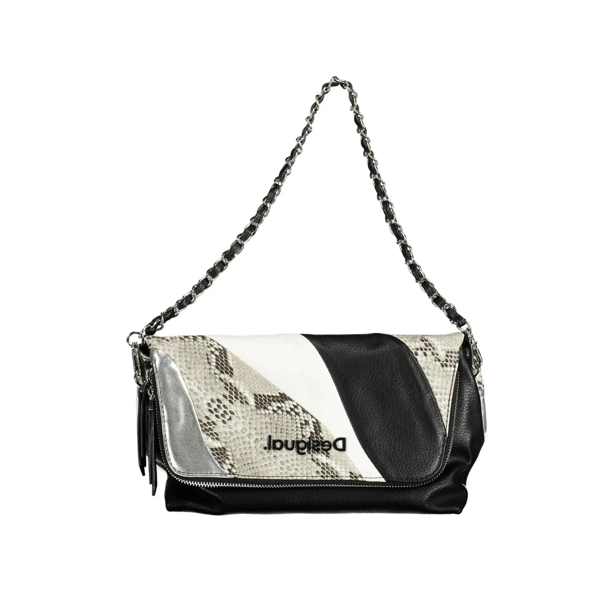 Desigual Black Polyurethane Handbag