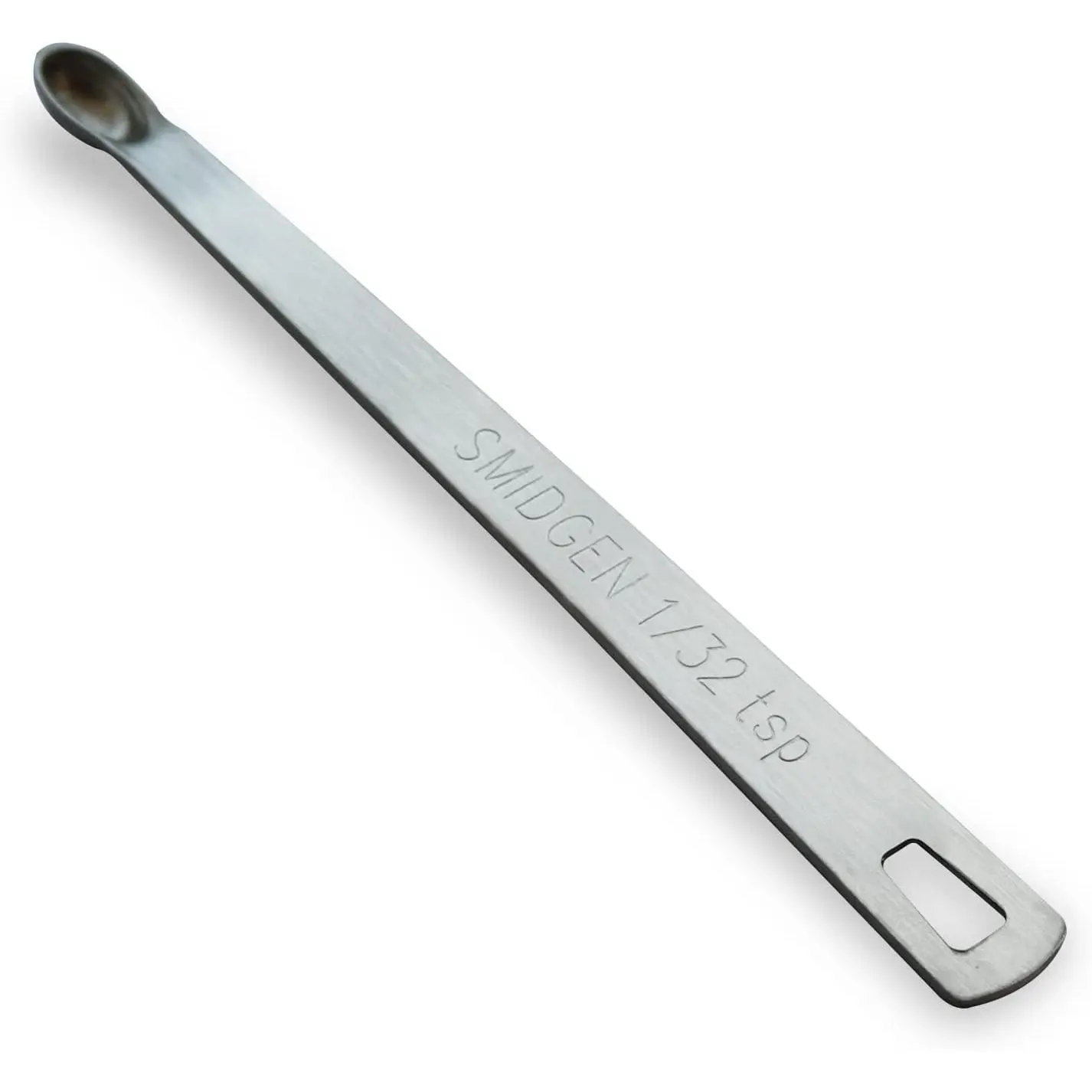 Stainless Steel 1/32tsp (0.16ml, 0.16cc) Smidgen Measuring Spoon - 1 Count Metal Kitchen Utensil for Tea-Making, Kitchen Scale-Compatible Tasks
