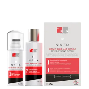 DS Laboratories Nia Fix  Instant Bond and Cuticle Restructuring System 2pc 2pc