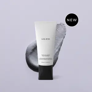 Exfoliate & Detox Scalp Shampoo Powered By Charcoal Powder & Potent AHAs To Remove Flakes & Greasy Buildup