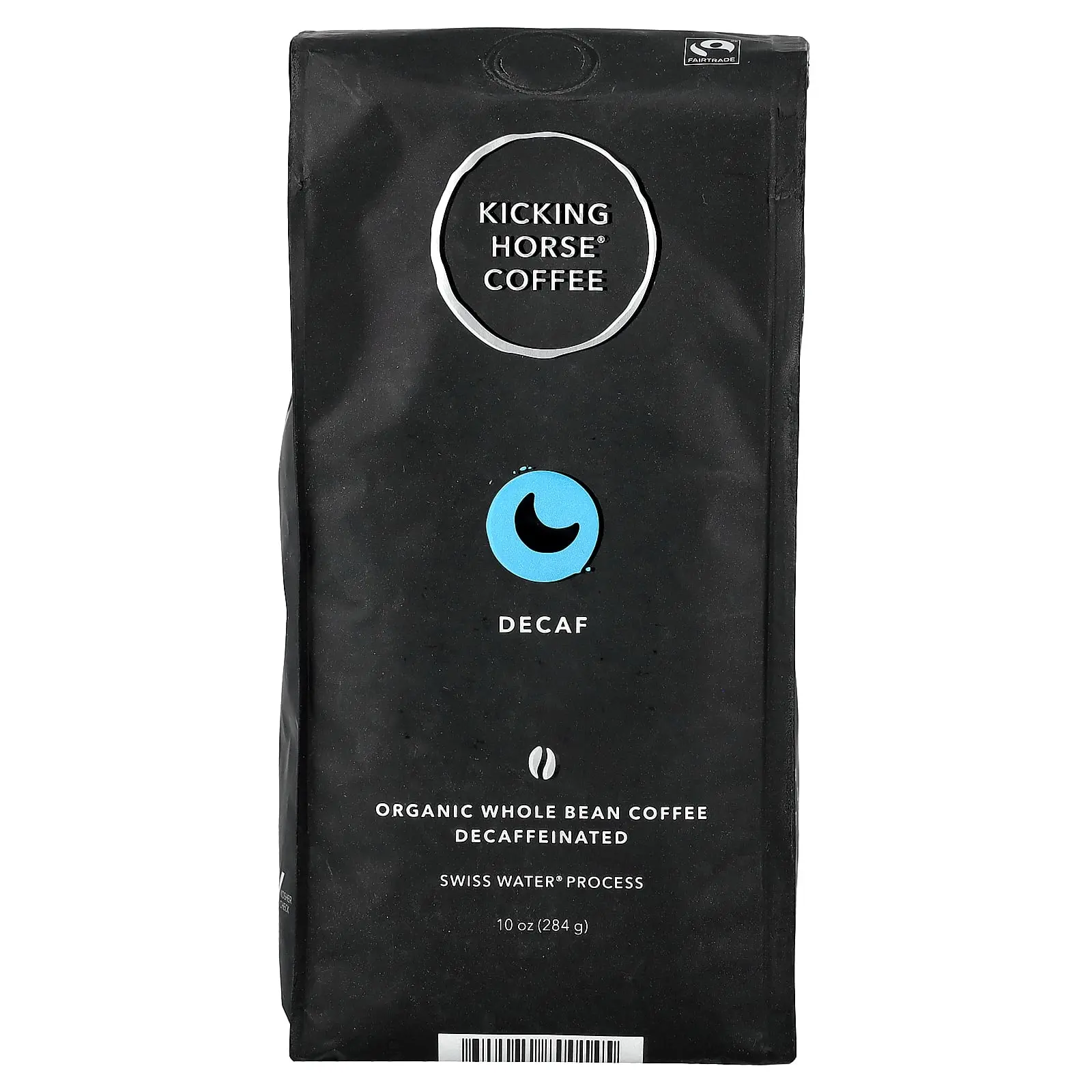 Kicking Horse Decaf, Organic Whole Bean Coffee, Decaffeinated, 10 oz (284 g)