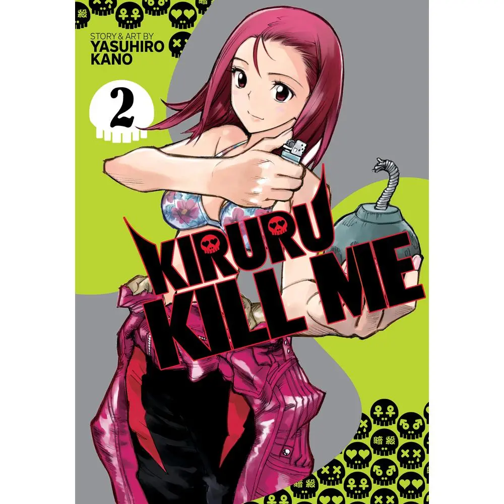 Used Good Manga Comic Book - Kiruru Kill Me Vol. 2 by Yasuhiro Kano (Paperback, English) - Contract Killer & Deadly Darlings Themed Literature, Kano, Yasuhiro