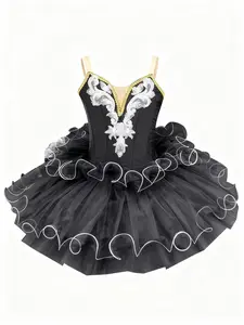 High-Quality Black Swan Girls’ Dance Skirt — Lake Effect Ballet Costume, Durable & Resistant to Deformity #High-QualityDanceWear #BalletGirls #PerformanceCostumeRecommendations #DanceOutfit