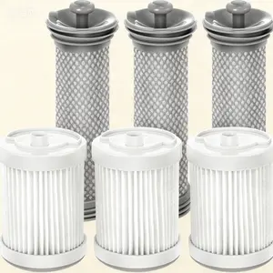 3-Pack HEPA & Pre-Filter Set for Cordless Vacuums, Compatible with Multiple Models, Reusable Replacement Filters, Enhanced Filtration Efficiency, Washable Air Filter Kit for Powerful Suction