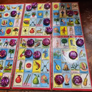 bingo coin chips resin blue green or purpple