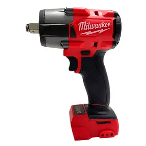 Milwaukee M18  18V 1/2 Inch  Wrench 1000Nm Heavy Duty Bolt Removal Tool Cordless High-Torque Impact Drill Kit Nailer Lithium Multi-Purpose Set task repair rapid charger 4-mode drive control diy brushless electric impact wrench power automotive car