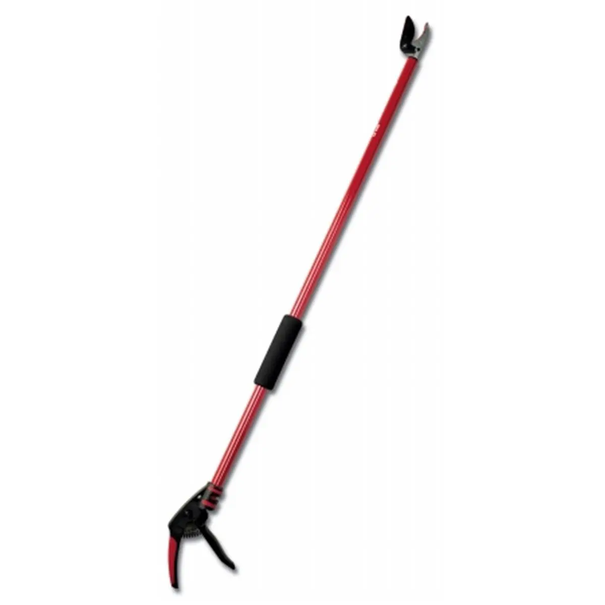 212 MAIN Cut-and-Hold Bypass Pruners - Long Reach Tree Trimmer with Durable Blade, Rubber Grip for Outdoor Plant Trimming