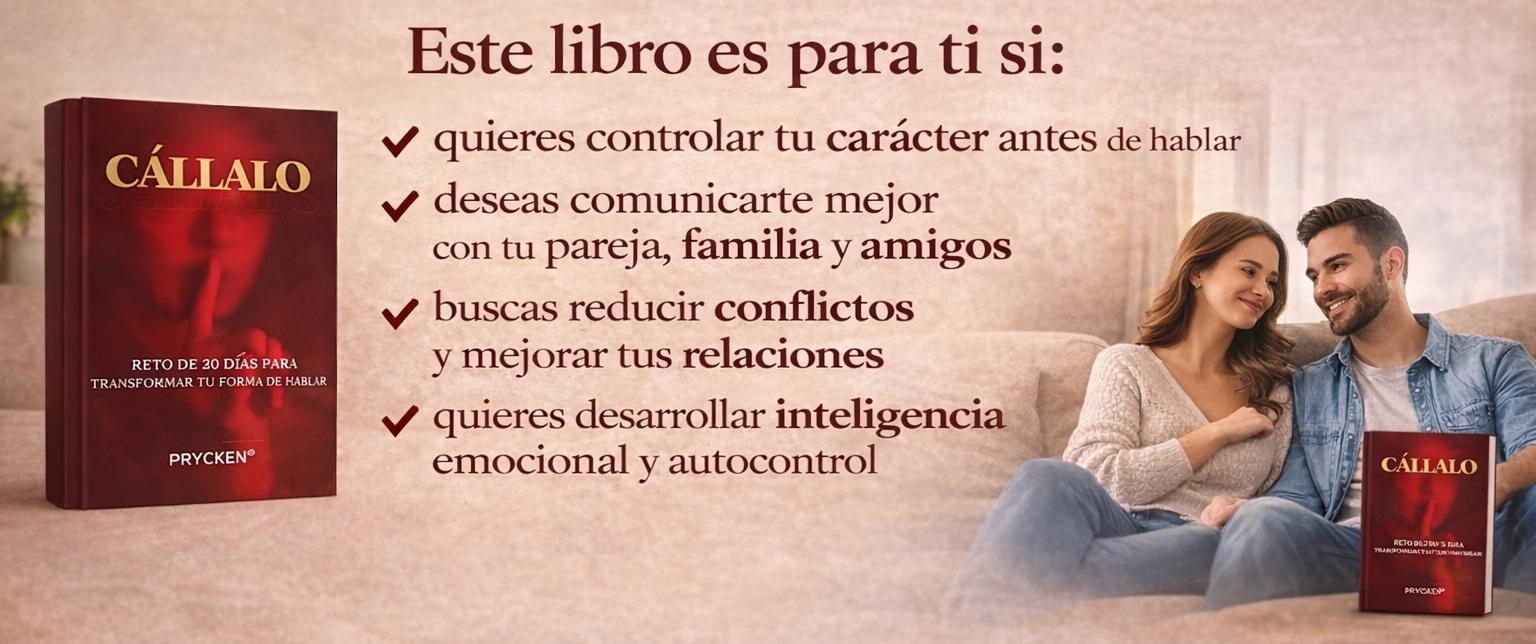 Prycken CÃLLALO : Reto de 30 dias para transformar tuforma de hablar.Heal Relationships Through Words — A Gift-Ready Daily Reading Book for Adults & Self-Improvement Enthusiasts Prycken CÃLLALO : Reto de 30 dias para transformar tuforma de hablar.Heal Relationships Through Words — A Gift-Ready Daily Reading Book for Adults & Self-Improvement Enthusiasts