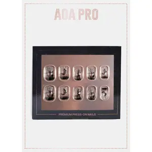 AOA Pro Press-On Nails: Dark Cloud