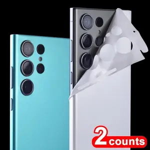Full Coverage Phone Back Film, 2 Counts Anti-scratch Phone Back Film, Phone Accessories Compatible with Samsung Galaxy S25 S24 Ultra