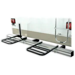 RV Approved 2  RV Bumper Mount Rack - U-Bolt Mounted Carrier for Travel  and RVs