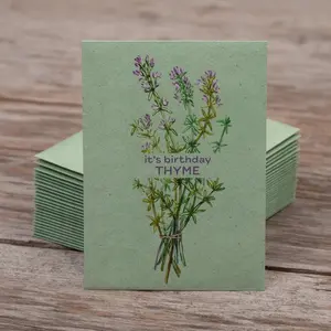 It's Birthday Thyme - Thyme Seed Packet