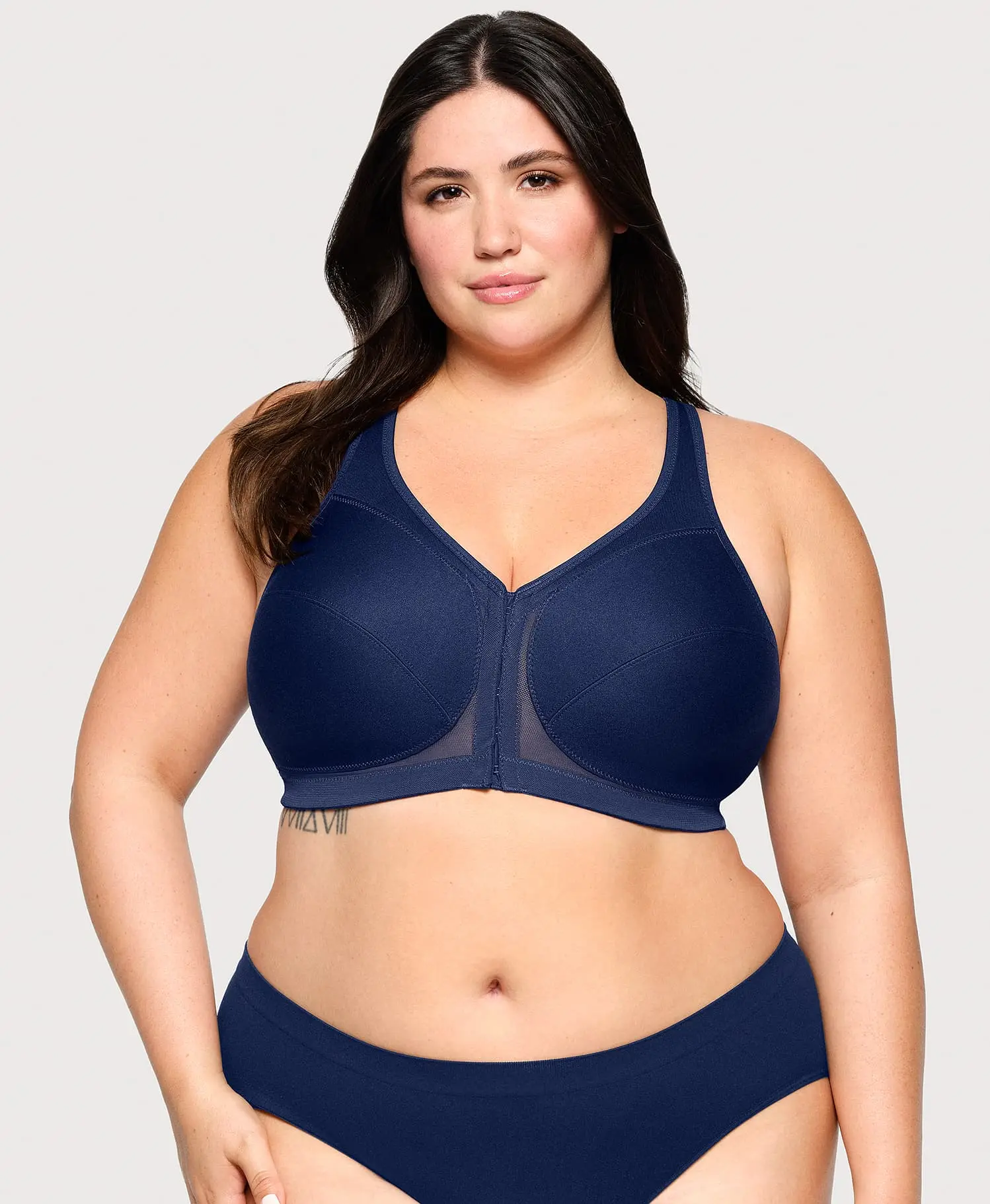 MagicLift Front-Closure Posture Back Bra Blue MagicLift Front-Closure Posture Back Bra Blue