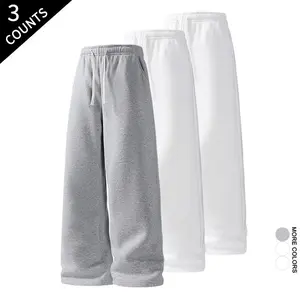 3-Pack Men's Mix-and-Match Casual Pants Solid Color Sweatpants for Men outdoorfun