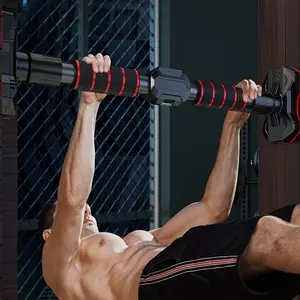 Pull-up Bar For Doorways, Pull-up Bar Upper Body Workout Without Screws Mount, Suitable For Home Gym Workout Fitness, With Level And Adjustable Width, Up To 440 LBS, Suitable For Home Gym, Workout And Fitness With Level