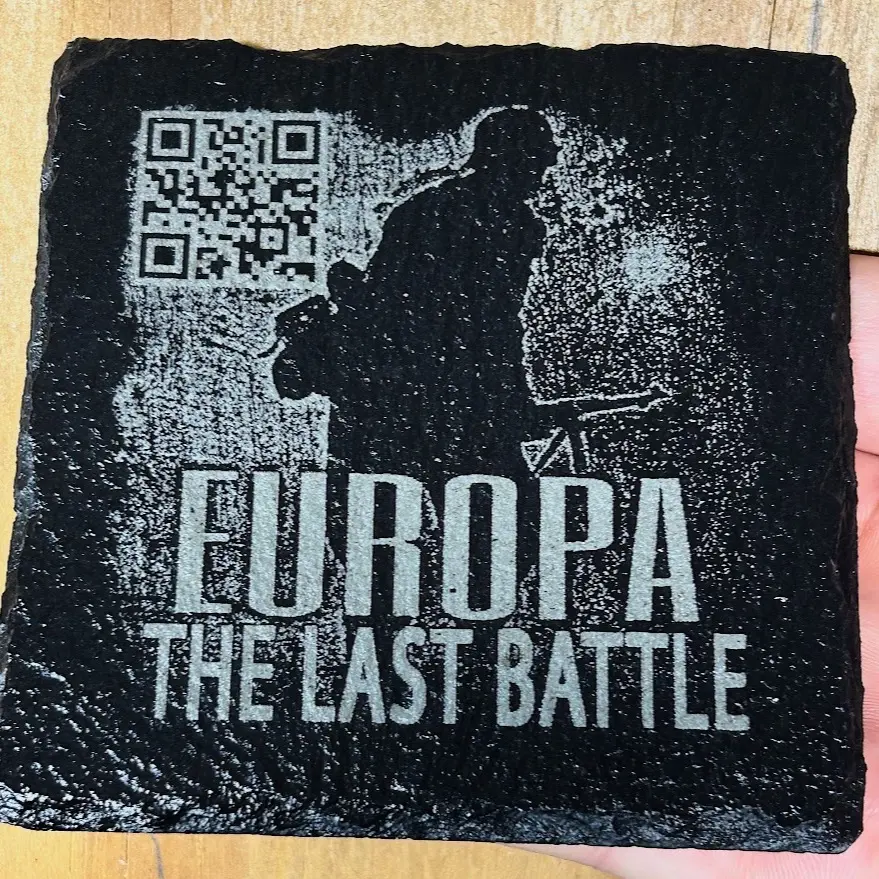 Europa Slate Coaster