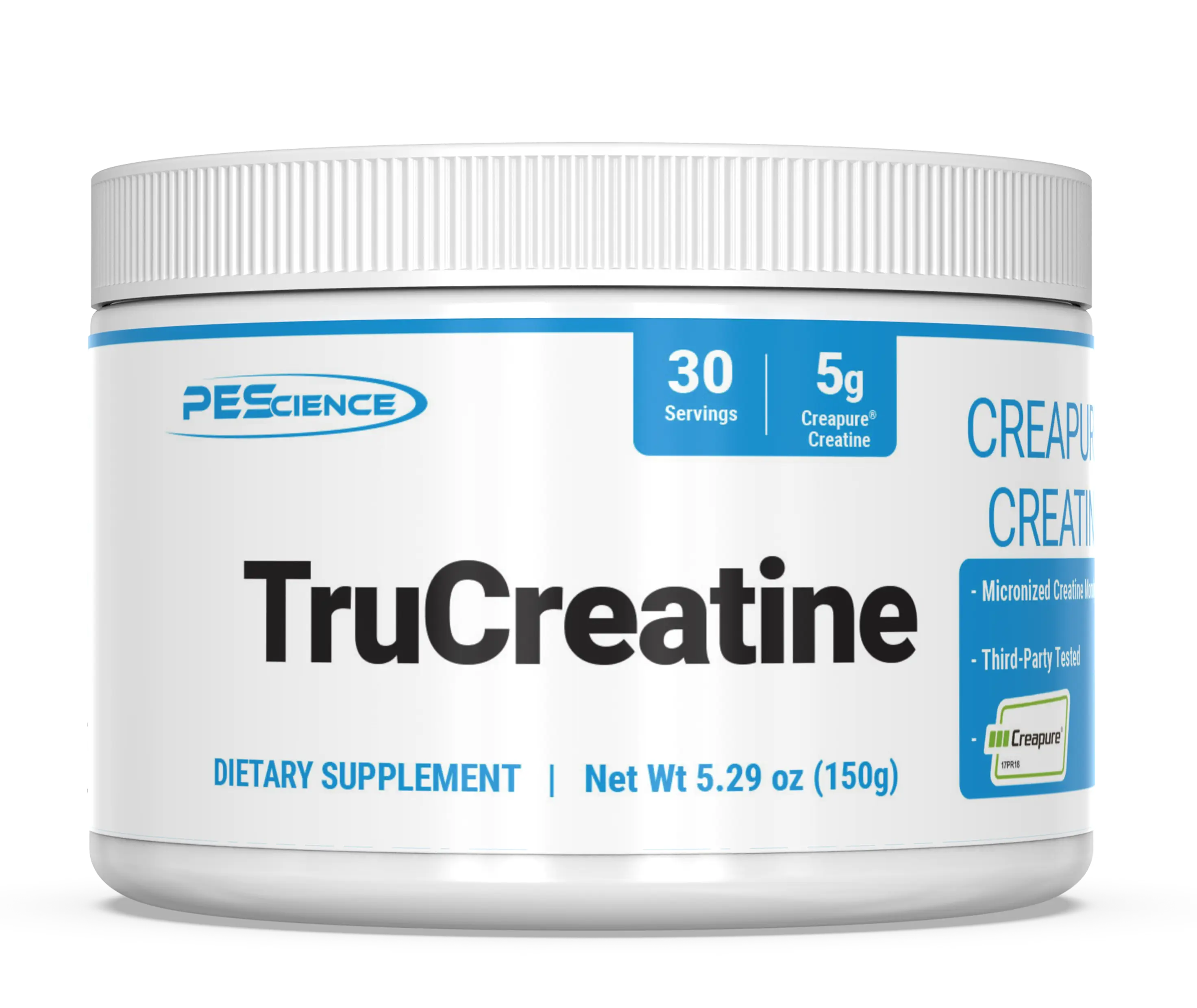 TruCreatine with Creapure! The perfect workout fuel for fitness, strength, and endurance. Clean, effective, and easy to mix. It's an ideal powdered di