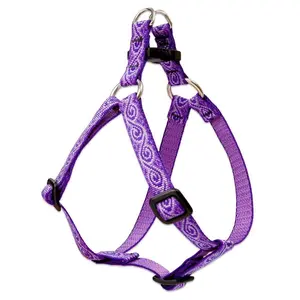Lupine 0.5 x 12-18 in. Jelly Roll Step-In-Dog Harness Lupine 0.5 x 12-18 in. Jelly Roll Step-In-Dog Harness