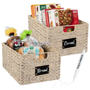 Best Choice Products Set of Woven Water Hyacinth Baskets